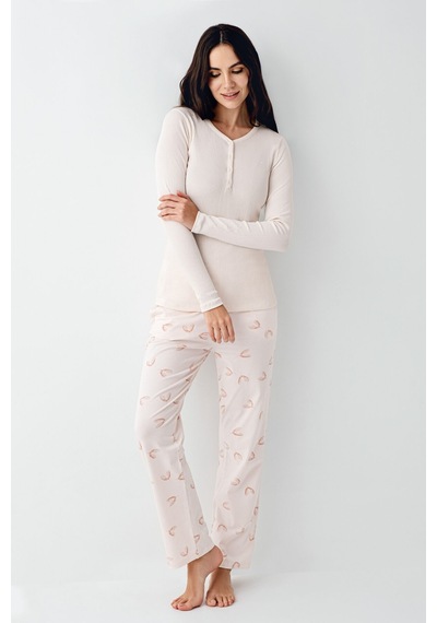 Pierre Cardin Kadın Pembe Pijama Takımı Pc9062-s-v1 Pembe