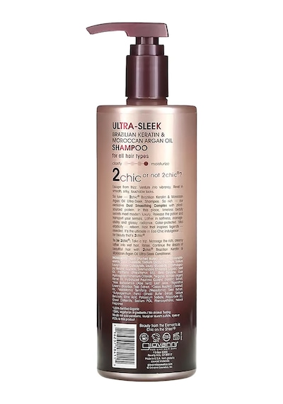 Giovanni 2chic Ultra Sleek Brezilya Keratin ve Argan Yağlı Şampua