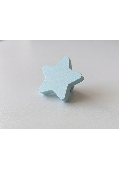 Yıldız Görünümlü Çocuk Odası Dolap Çekmece Kulpu Bebek Odası Kulp -tekli Açık Mavi Yıldız Görünümlü Çocuk Odası Dolap Çekmece Kulpu Bebek Odası Kulp -tekli Açık Mavi