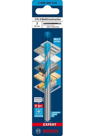 Bosch Expert Cyl-9 Multiconstruction Delme Ucu 7 X 60 X 100 Mm  - 2608900618