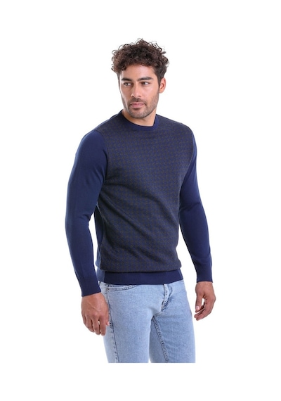 Hatemoğlu Erkek Lacivert Regular Fit Yünlü Desenli Bisiklet Yaka Lacivert (556720325) Lacivert Hatemoğlu Erkek Lacivert Regular Fit Yünlü Desenli Bisiklet Yaka Lacivert (556720325) Lacivert
