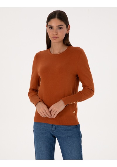 Pierre Cardin Kadın Tarçın Kazak /triko 50310735-vr191 Tarçın