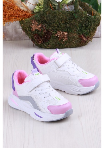 Fort Cool Toti Rahat Hafif Sneaker Kız Çocuk Ayakkabı Pudra