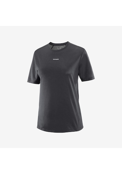 Salomon Shakeout Core Kadın Koşu Tişört Black Lc2425200 Siyah