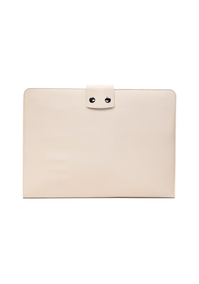 Organizer 15.6 İnç Laptop & Tablet Çantası Apple Uyumlu MacBook Air Pro Tablet Kılıfı Bej