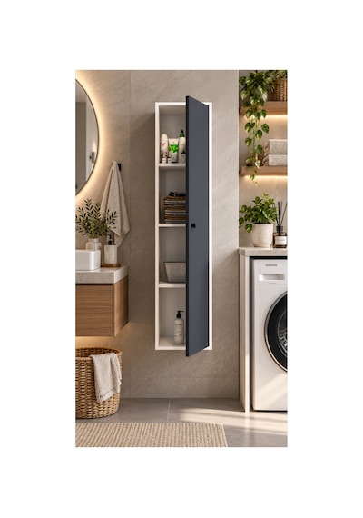 Lina Banyo Dolabı Kiler Dolabı Çok Amaçlı Dolap Beyaz & Antrasit Beyaz - Antrasit - 885653657 Beyaz - Antrasit Lina Banyo Dolabı Kiler Dolabı Çok Amaçlı Dolap Beyaz & Antrasit Beyaz - Antrasit - 885653657 Beyaz - Antrasit