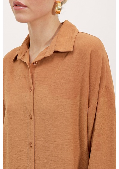 Bigdart 6593 Oversize İkili Takım - Taba 6593bgd19-030-14310 001