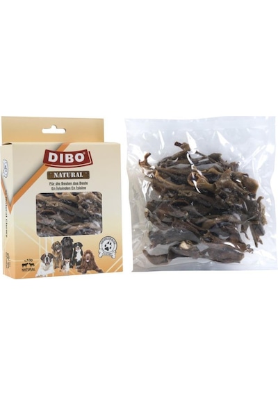 Dibo Kurutulmuş Natürel Kuzu Kelle Derisi 100 G