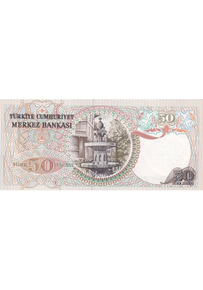 6.emisyon 2.tertip 50 Türk Lirası, Çil