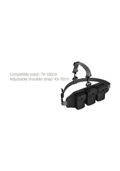 Dji Mavic Mini için Bel Paketli Taşıyıcı Çanta Omuz Kayışı Destek