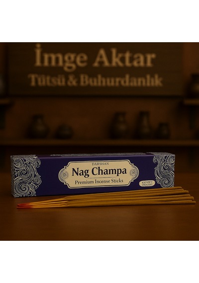 Darshan İncense Nag Champa Naturel Lavanta Çubuk Tütsü 15g Çok Renkli