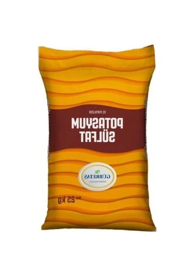 25 Kg Potasyum Sülfat Toz Gübre, Tarımsal Kullanım İçin 0.15 KG