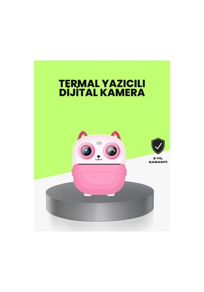 Termal Baskı Özellikli Çocuk Kamerası 1080p Video Destekli - Hs08372541-8772 Renkli
