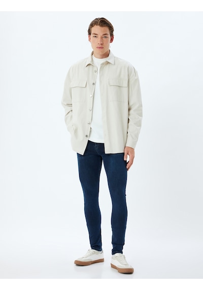 Koton Super Skinny Fit Kot Pantolon - Justin Jean İndigo Stone 5wam40084ıd İndigo - Taş Koton Super Skinny Fit Kot Pantolon - Justin Jean İndigo Stone 5wam40084ıd İndigo - Taş