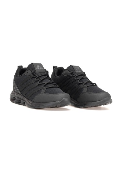 Elit Asprt4138 Erkek Klasik Sneaker Siyah - Füme Siyah - Füme