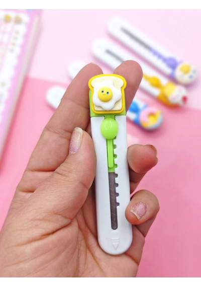 Mini Şekilli Maket Bıçağı - Sevimli Yumurta