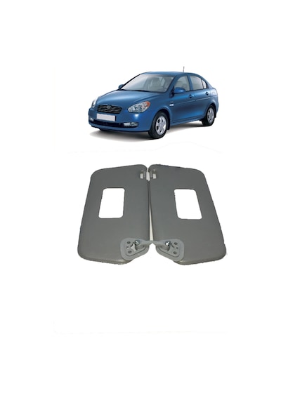 2006-2012 Hyundai Accent Era Uyumlu Güneşlik Takımı Sağ Sol Set H