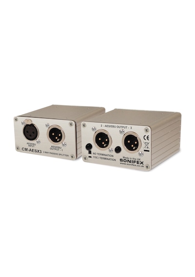 Sonifex Cm-Aesx3 3 Yollu Aes / Ebu Xlr Pasif Ses Dağıtıcı