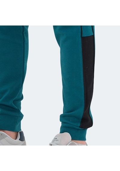 Slazenger VALARY Erkek Cepli Dar Paça Petrol Eşofman Altı