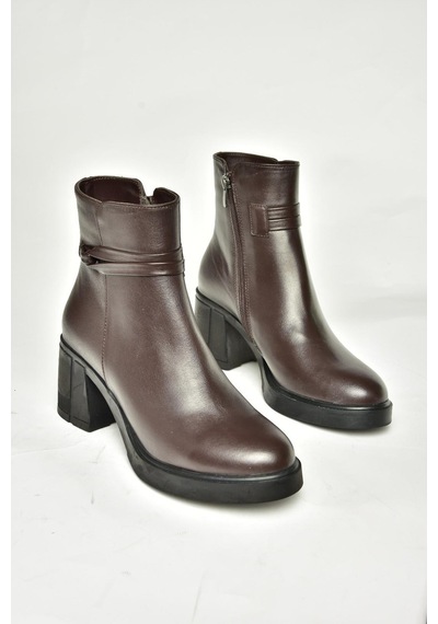 Fox Shoes T555451403 Kahverengi Hakiki Deri Kalın Topuklu Kadın Bot Kahverengi-hakiki Deri Kahverengi Fox Shoes T555451403 Kahverengi Hakiki Deri Kalın Topuklu Kadın Bot Kahverengi-hakiki Deri Kahverengi
