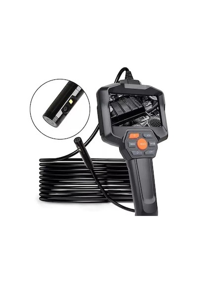 Powermaster Pm-14282 4.3'' Lcd Ekranlı Dijital Endoskop Yılan Kamera