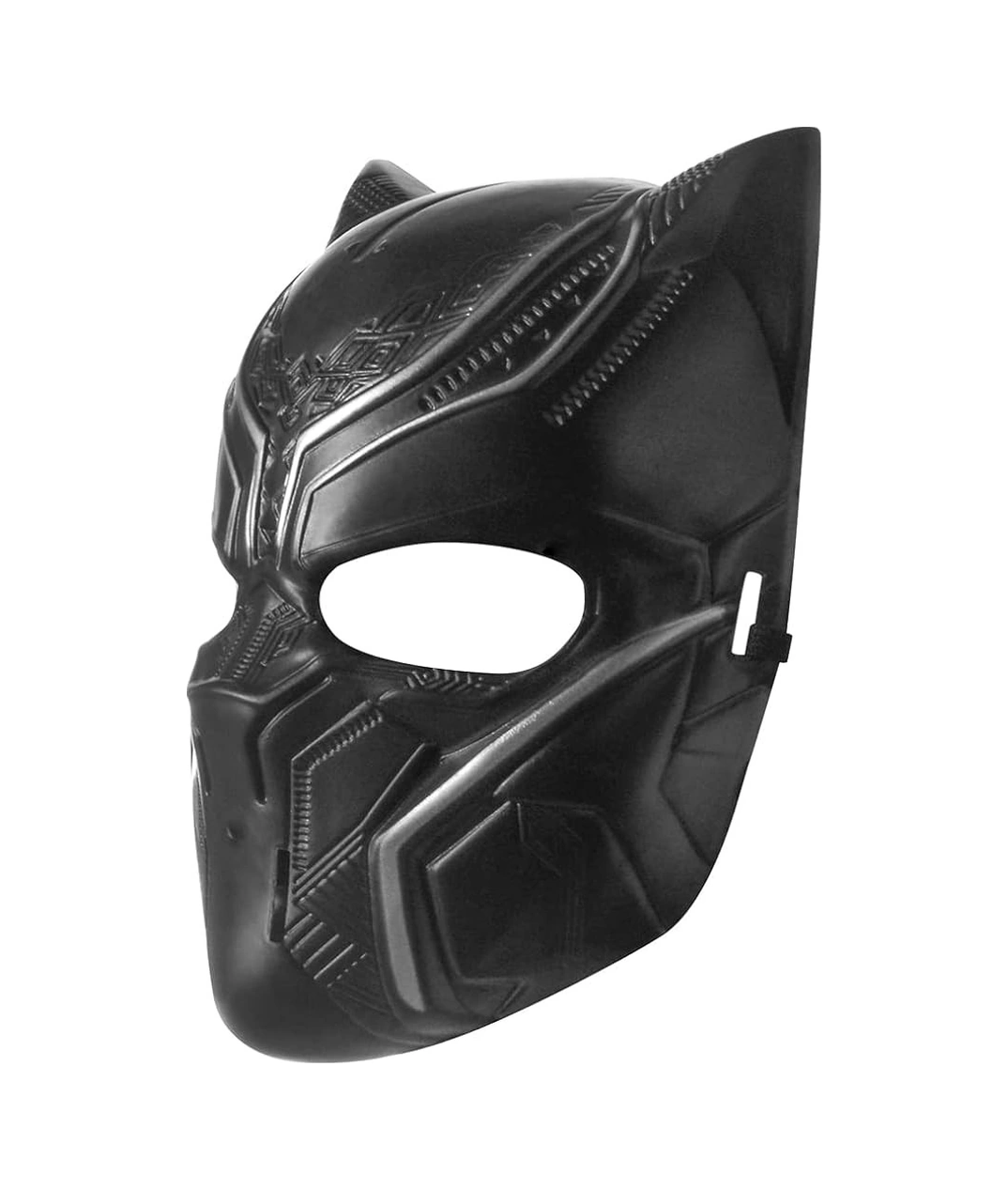 Black Panther Süper Kahraman Maskesi Çocuk Kostüm Aksesuarı - 4-10 Yaş