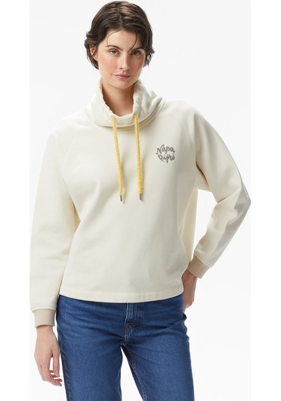 Napapijri B-fedaia Kadın Bej Sweatshirtnp0a88xnn1j1