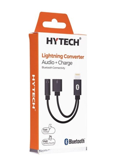 Hytech Hy-xo45 Gri 2in1 Bluetooth Şarj+kulaklık Metal Çevirici Adaptör Kulaklık Usb Apple Uyumlu iPhone Çevirici
