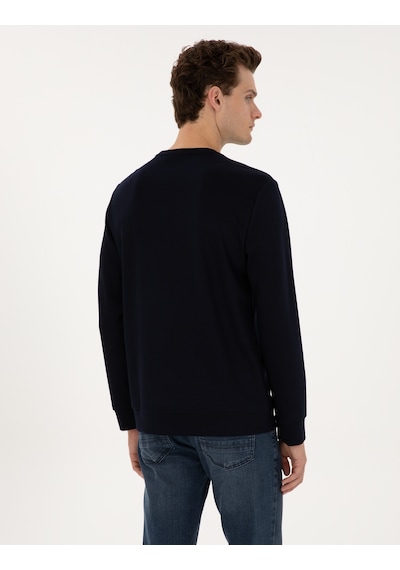 Pierre Cardin Erkek Lacivert Sweatshirt 50315760-vr033 Lacivert