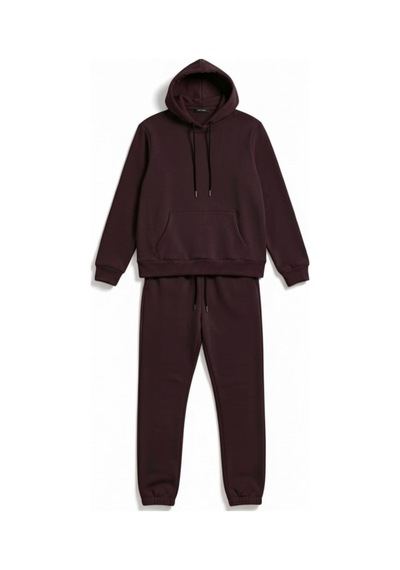Moibody Kadın 3 İplik Şardonlu Eşofman Takımı Premium Kapüşonlu Sweatshirt Ve Jogger Alt Acı Kahve Acı Kahve Moibody Kadın 3 İplik Şardonlu Eşofman Takımı Premium Kapüşonlu Sweatshirt Ve Jogger Alt Acı Kahve Acı Kahve