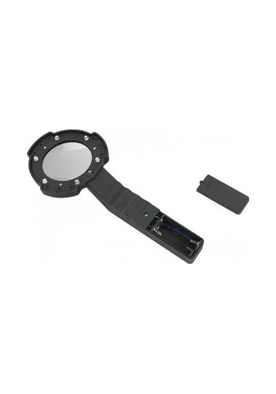 Nikula-7 Led Aydınlatma,fener,pusula,4x Büyütme Okuma Büyüteç  Th-600557