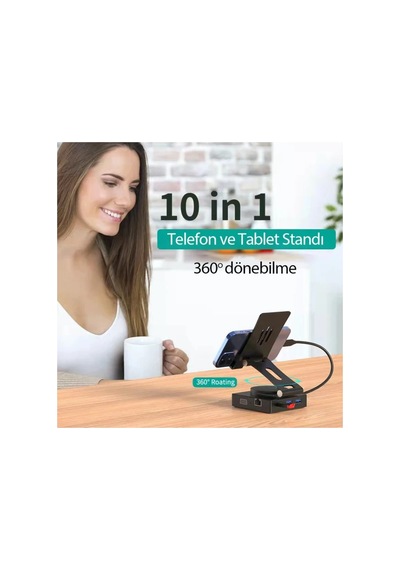 Storeşahin Dönüştürücü 10in1 Hub 116 - Gri Shn0720