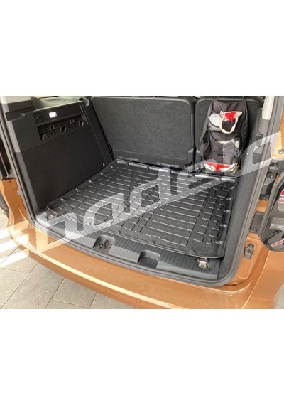 Vw Caddy Bagaj Paspası Havuzlu Kaucuk Kokusuz Siyah
