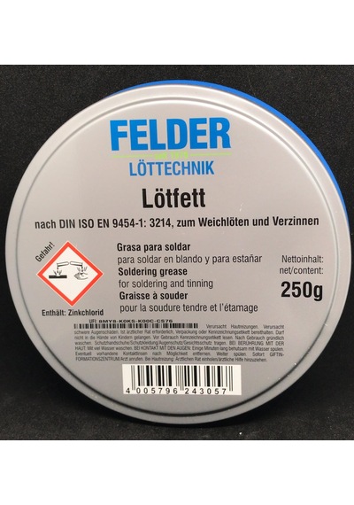 LÖTFETT FELDER LÖTTECHNIK LEHİM PASTASI 250gr