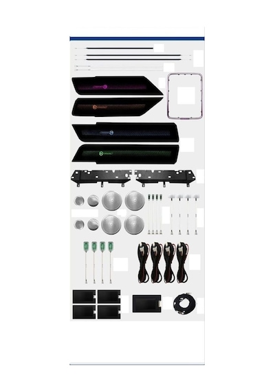 Autogp Lr Range Rover Vogue Ambiyans Led Seti 2014 / 2017 Cmrrvamb-14
