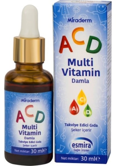 Esmira Acd Vitamin Damla 30 Ml- Miraderm