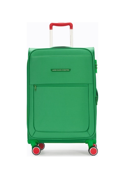 United Colors Of Benetton Ultra Light Kumaş Orta Boy Valiz Yeşil Bnt2800