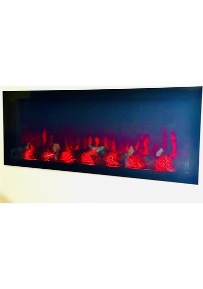 14 Efekt Dekoratif Şömine Bluetoooth+kumanda+çıtırtı 120x25x16 Cm