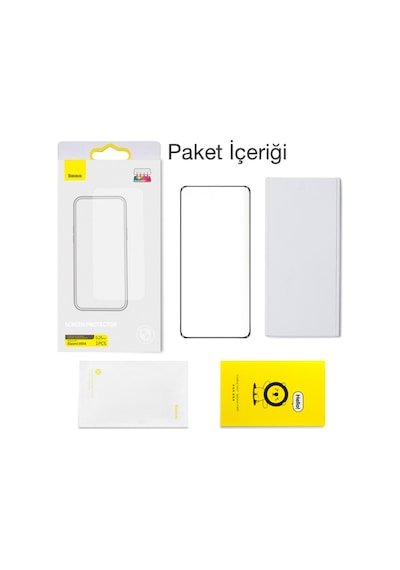 Baseus Xiaomi Mi Mix 4 0.25Mm Kavisli Full Cam Ekran Koruyucu Siyah (522574977)
