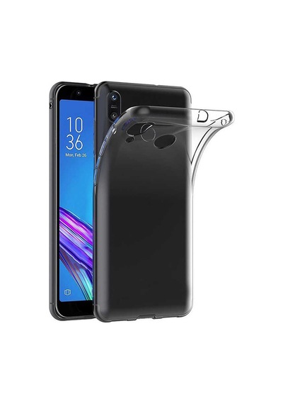 Asus Zenfone Max Pro Zb602kl Kılıf Zore Süper Silikon Kapak Renksiz