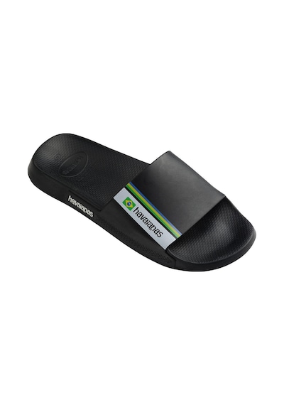 Havaianas Slide Brasil Black Erkek Terlik-4761 Siyah
