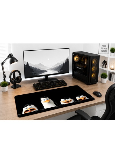 Karışık-01 40x90 Gaming Kaymaz Taban Oyuncu Ultra Pürüzsüz Mousepad 40cm By 90cm