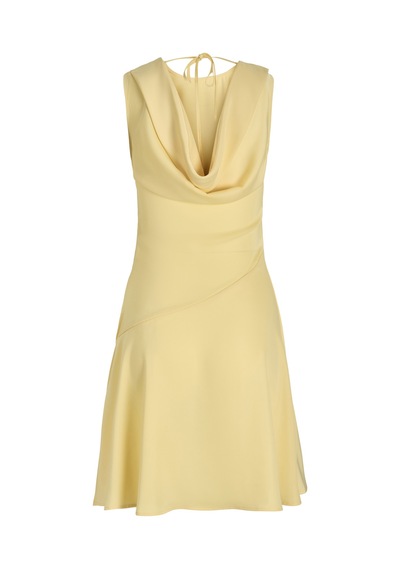 Kadin Sifir Yaka Mini Elbise - Milla - 12294859 Sunlight