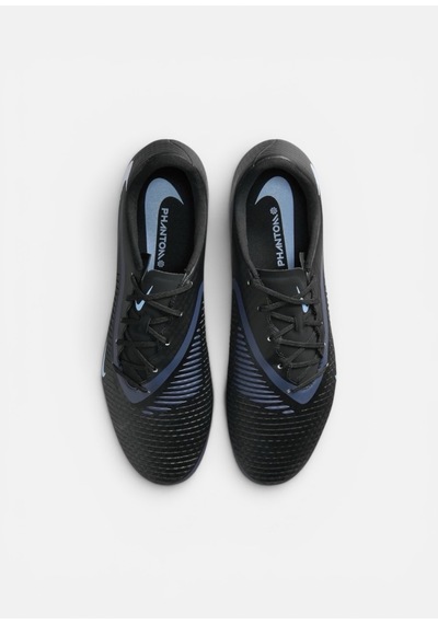 Nike Phantom 6 Low Academy Hj4564-003 Fg/mg Erkek Futbol Kramponu Siyah Çim Saha Suni Çim
