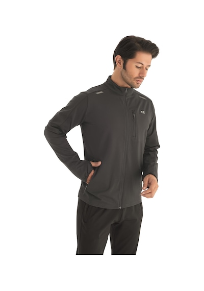 Crozwise Erkek Dalgıç Parmaklıklı Spor Sweat 001
