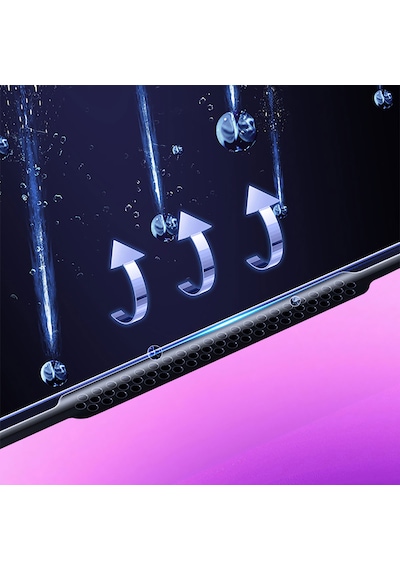 Apple Uyumlu   iPhone 11 Pro Max Mat Ekran Koruyucu 9H Temperli Parmak İzi Tutmayan Wiwu iVista Matte