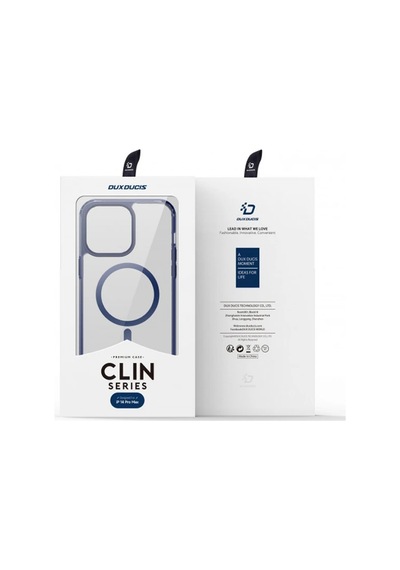 Dux Ducis Clin Mag Series İphone 14 Pro Max 6.7 Magsafe Uyumlu Manyetik Silikon Kılıf- 5775 Mavi