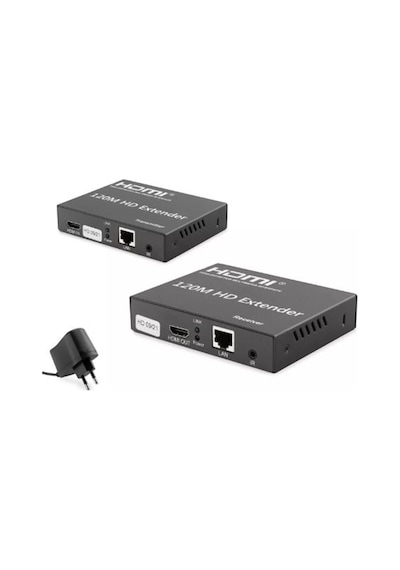 Hadron Hdx1348 120m Hdmi Extender 3840 X 2160 30hz 4k Siyah Kdo