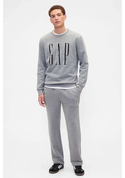 Gap V-lw Db Fleece Erkek Sweatshirt Grı