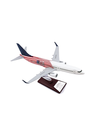 Zekupp - Maket Uçak - Boeing 737-800 1/100 - ABD ÖZEL TASARIM Mod